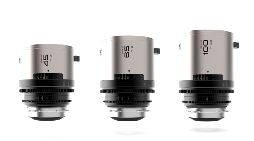 Kit de 3 Objectifs anamorphique BLAZAR Remus 1.5X  EF Full Frame ( 45mm, 65mm et 100mm ) 