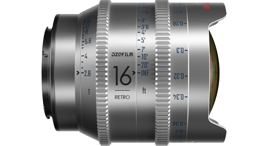 Objectif RETRO 16mm Full Frame Ciné T2.8 DZOFilm (EF ou PL)