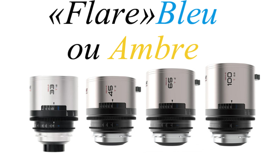 Kit de 4 Objectifs anamorphique BLAZAR Remus ( 33, 45, 65 et 100mm) 